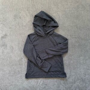 Primary Kids Dark Gray Hoodie Sweatshirt Size 3 Lightweight Pullover